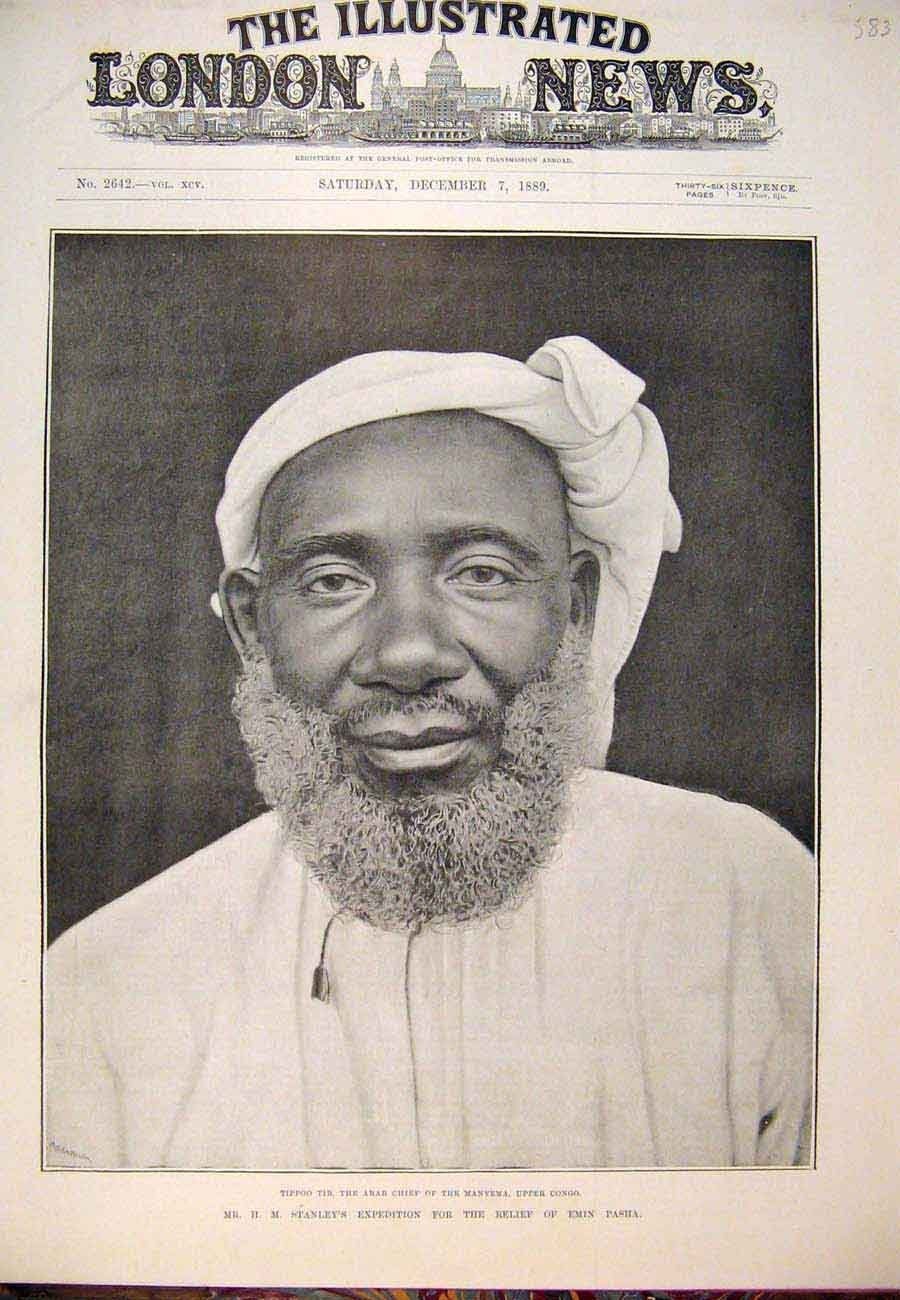 The front page of an illustrated newspaper with a photograph of a bearded man in a white turban.