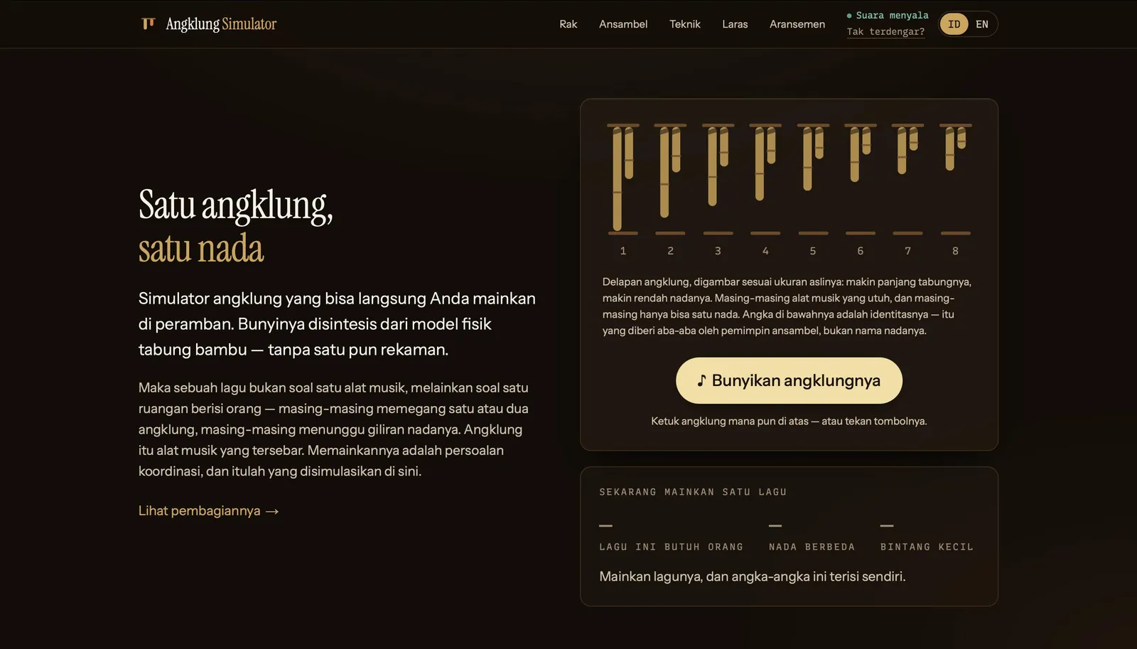 Angklung Simulator