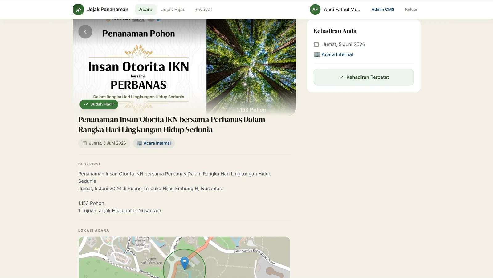 Jejak Penanaman