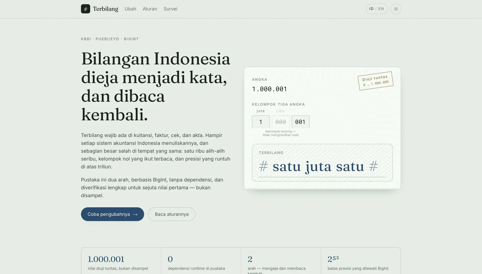Terbilang